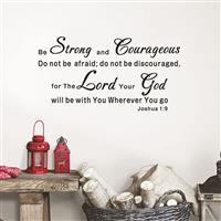 AnFigure Wall Decals for Living Room, Christian Wall Decal, 21"x11"