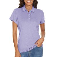KEFITEVD Ladies Golf Polo Shirt Lightweight Short Sleeve Purple,XL