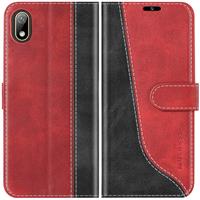 Mulbess Phone Case for Huawei / Honor - PU Y5 2019 8S Credit Red