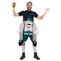 Bodysocks Piggyback Lederhosen Costume