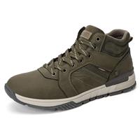 konhill Mens Winter Boots Warm Snow Boots Casual Walking 7.5UK Green