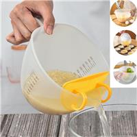 Kitchen Must-Have: Rice Washing Bowl,Rice Drainer，Measuring Mixing