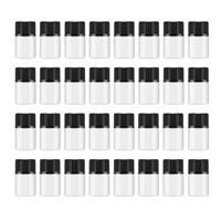 Enslz Clear Sample 50Pcs Glass 1ml 1/4Dram 2ml (5/8 Reducer 2ml)