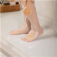 chakme Loofah Shower Mat for Inside Shower, Quick Dry PVC 5353 cm,