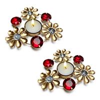 Craftsman Christmas Decoration Beautiful Christmas Tea Light white 2)