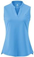 MoFiz Women's Golf Polo Shirt Sleeveless Running Top SkyBlue X-Small