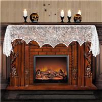 Halloween Decorations Spider Web,Halloween Fireplace Mantel 18x98