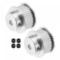 sourcing map Teeth Bore Timing Pulley Synchronous Wheel 40 10mm 3D 2