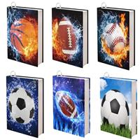 chaqlin Football Ruby Book Sleeve Book Covers Set for Kids 6 Textbook