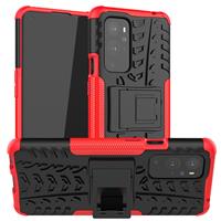 LIFANG Compatible with OnePlus Pro Case,Heavy Duty 9 9 Smartphone,Red