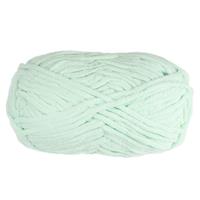 sourcing map Chenille Yarn Blanket Yarn 1Skein 100g/3.5oz #6 Blue