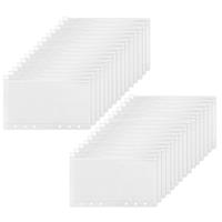 KLYNGTSK PCS Size Plastic Binder Zipper Folders Hole 30 A6 6