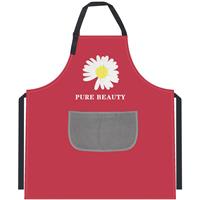 Aprons for Women Men with AUXIOULY 2 Cooking Cooking Baking Red