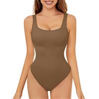 ZAIQUN Tank Shapewear Bodysuit for Women Tummy Control Seamless