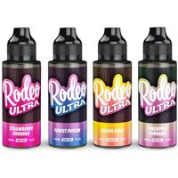 Rodeo Ultra Vape Liquid Strawberry + Forest 4 x 100ml 70/30 Flavoured