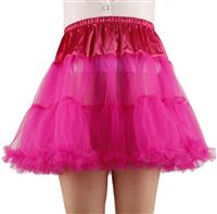 SHIMALY Women's Princess Puff Skirt Mini Tutu Skirt Short Layered Red)