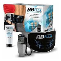 Ab Toning Belt for Developed Stomach Muscles, ABFLEX 99 10 (Black)