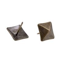 sourcing map Upholstery Nails Tacks Square Head Antique 18mm 30