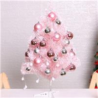 SUREH Mini Artificial Christmas Tree 2ft Pink PinkChristmas Xmas