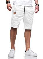 Jolicloth Mens Chino Shorts Casual Cargo Shorts Summer Black X-Large