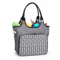 Yarwo Knitting Bag, Yarn Storage Bag for Yarn, Knitting Needles and
