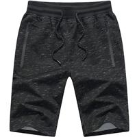 Tansozer Mens Shorts Gym Shorts Summer Casual Sports Shorts Mens Black
