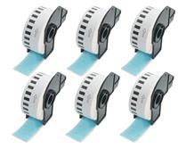 BETCKEY - 6 DK-22210 Blue 29mm(W) x 30.48m(L), Black Blue, 6 Colored