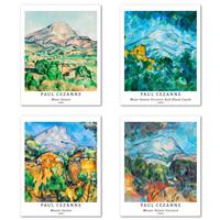 Berkin Arts Wall Art Unframed Prints Giclee Art Paper Set of 4, 8x10