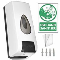 OOTO Wall Mounted Hand Sanitizer Dispenser, Manual Soap 360ml