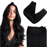 Easyouth Human Extensions Black Extensions Extensions Black 14 70g
