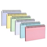 Packs Cards Record Cards Study 6 Index Index Box -6 Colours-5x3 Inches