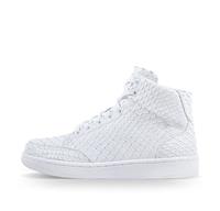 soulsfeng High Top Trainers Men Leather Trainers Mens Unisex White