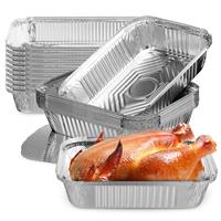 Kichvoe Aluminum Foil Trays Pans with Lids Baking 20 Cooking 12 10