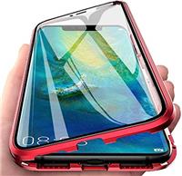Esteller Case for Samsung Galaxy A51 4G 360 Tempered Glass Red