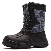 HOBIBEAR Boys Waterproof Winter Snow Boots with Insulation for Cold