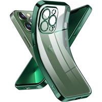 Supdeal Crystal Clear Case for iPhone Pro, [Never 13 Yellow] 6.1 Green