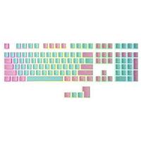 HK Gaming Pudding Keycaps Set | Doubleshot PBT Keycap Set | 108 MX,