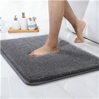 COSY HOMEER Microfiber Bath Mat for Bathroom 40 x 60cm, Extra 100%