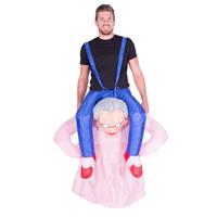 Bodysocks Inflatable Old Lady Costume