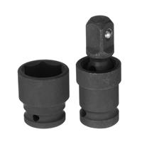 sourcing map Impact Shallow Socket Drive CR-MO Steel 27mm 1/2" 360