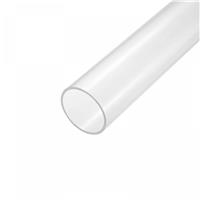 sourcing map Acrylic Pipe Clear Rigid Round Tube ID OD 64mm 70mm 14"