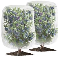 OAHAO Pack Insect Bird Barrier Netting 2 Blueberry Vegetables(0.8 1m)