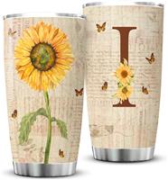 COZYCRIB Birthday Gifts for Women Personalised Tumblers with Lids for