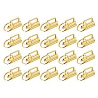 sourcing map Key Fob Hardware with Keychain 72Pcs 32mm/ 1.3-inch Gold
