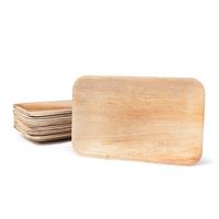 BIOZOYG Palmware Disposable palm leaf plate, DTW05329 25 25x15 cm,