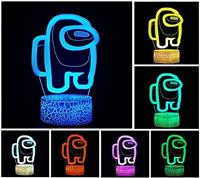 Night Light Touch Switch Table Desk Optical Illusion 3D 7 style-01)