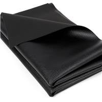 ZAIONE Leather Upholstery: Pebbled PU Black Faux 100cmx136cm