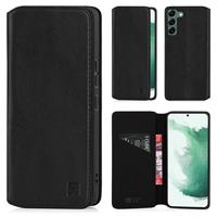 Classic Series - Real Leather Book Wallet 32nd 2.0 Galaxy S22 Black