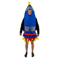 Bodysocks Adults Jet Costume