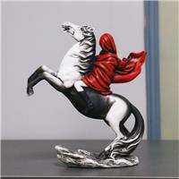 QBMYCN Statue of Knight on horseback,Creativity Knight statue,Modern